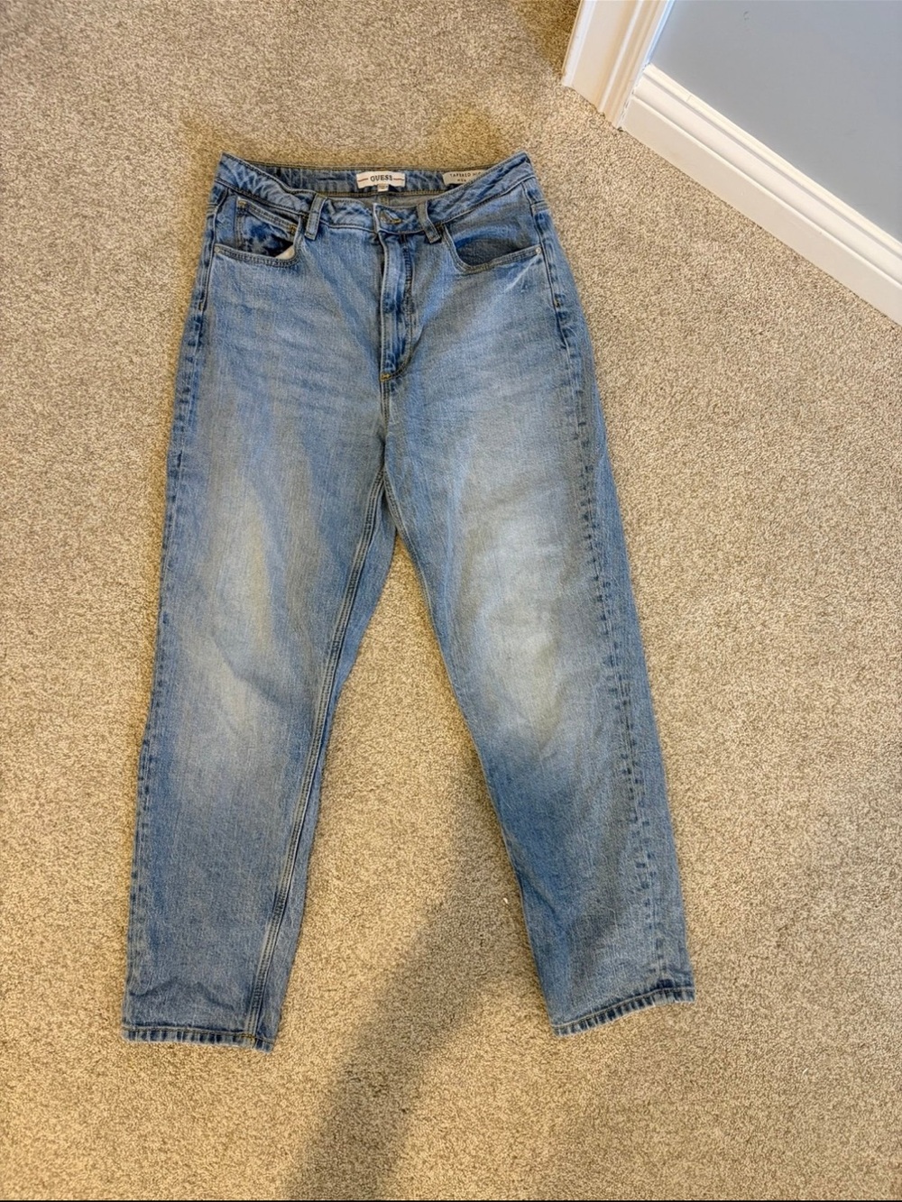 Guess high waisted mom jean